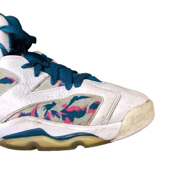 RARE 2019 Air Jordan 6 Retro 'Green Abyss' Size 6.5 - Picture 12 of 16